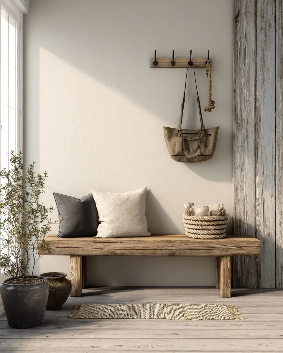 Greige Coastal Garage Decor Ideas