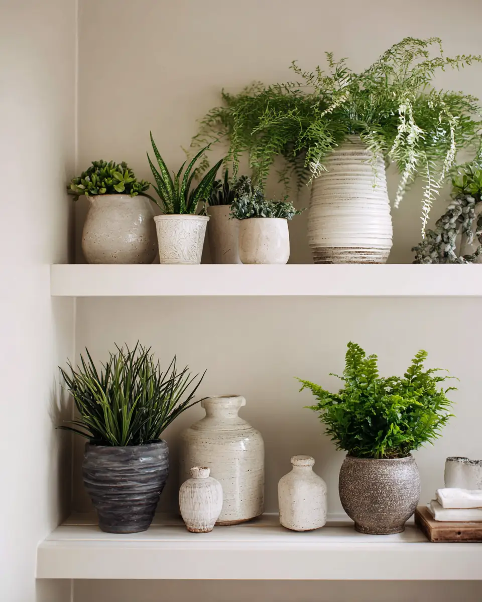 Greige Coastal Garage Decor Ideas