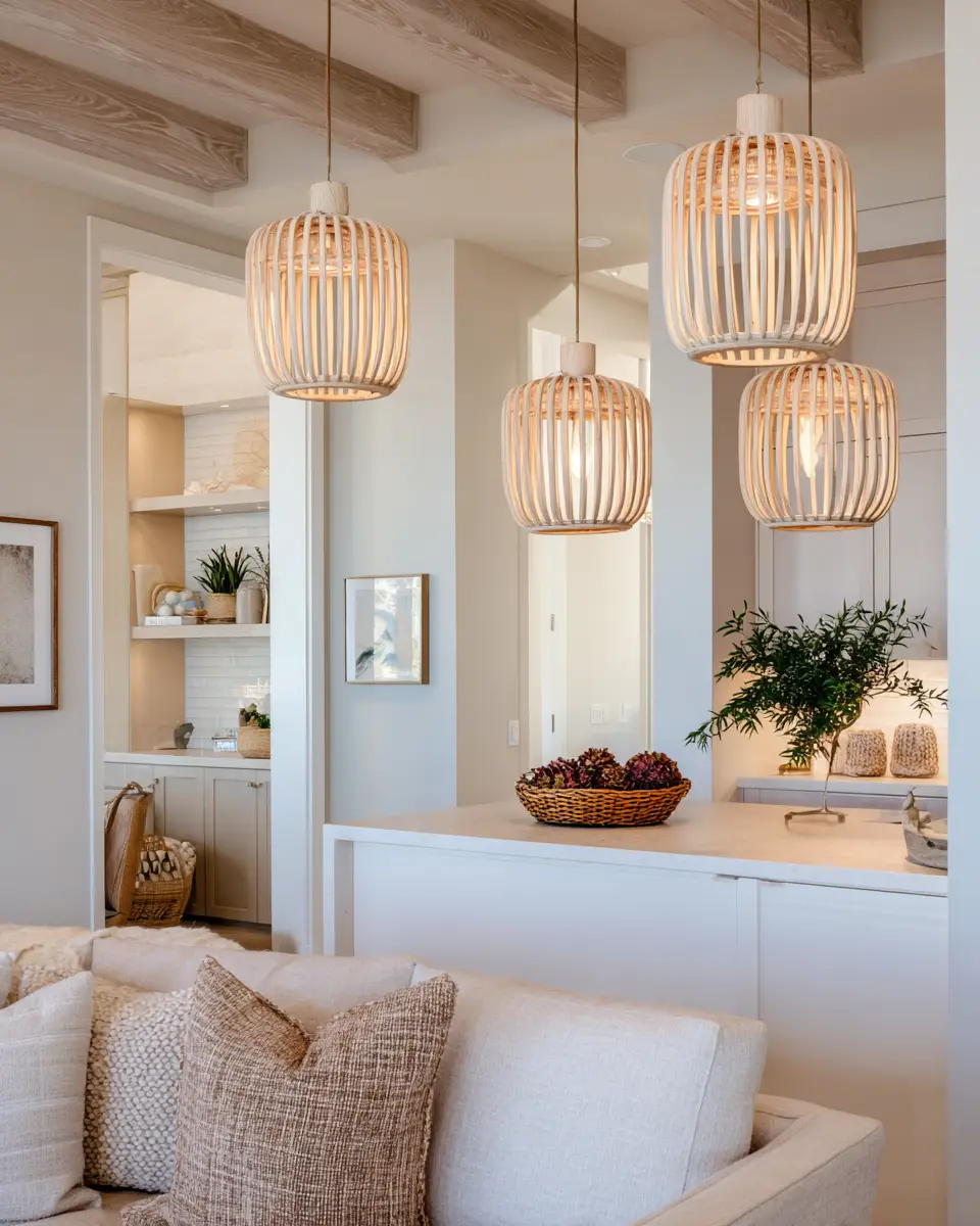 Greige Coastal Garage Decor Ideas