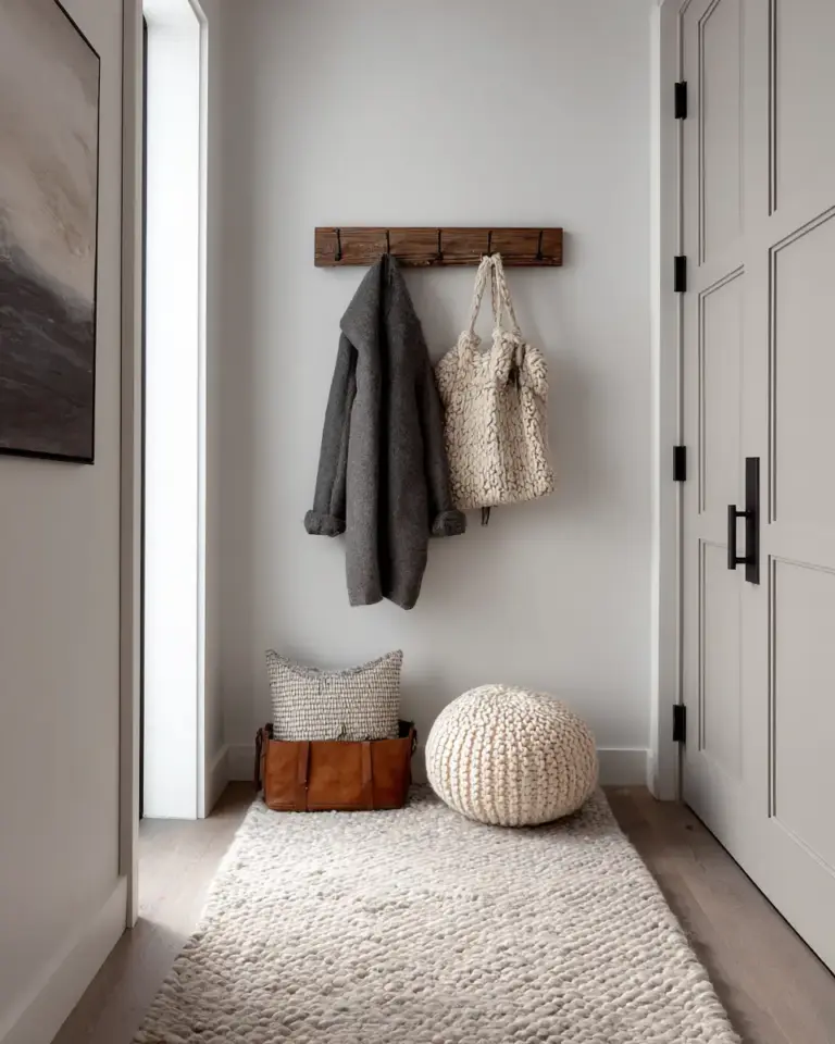 Greige Entryway Decor Ideas - Featured