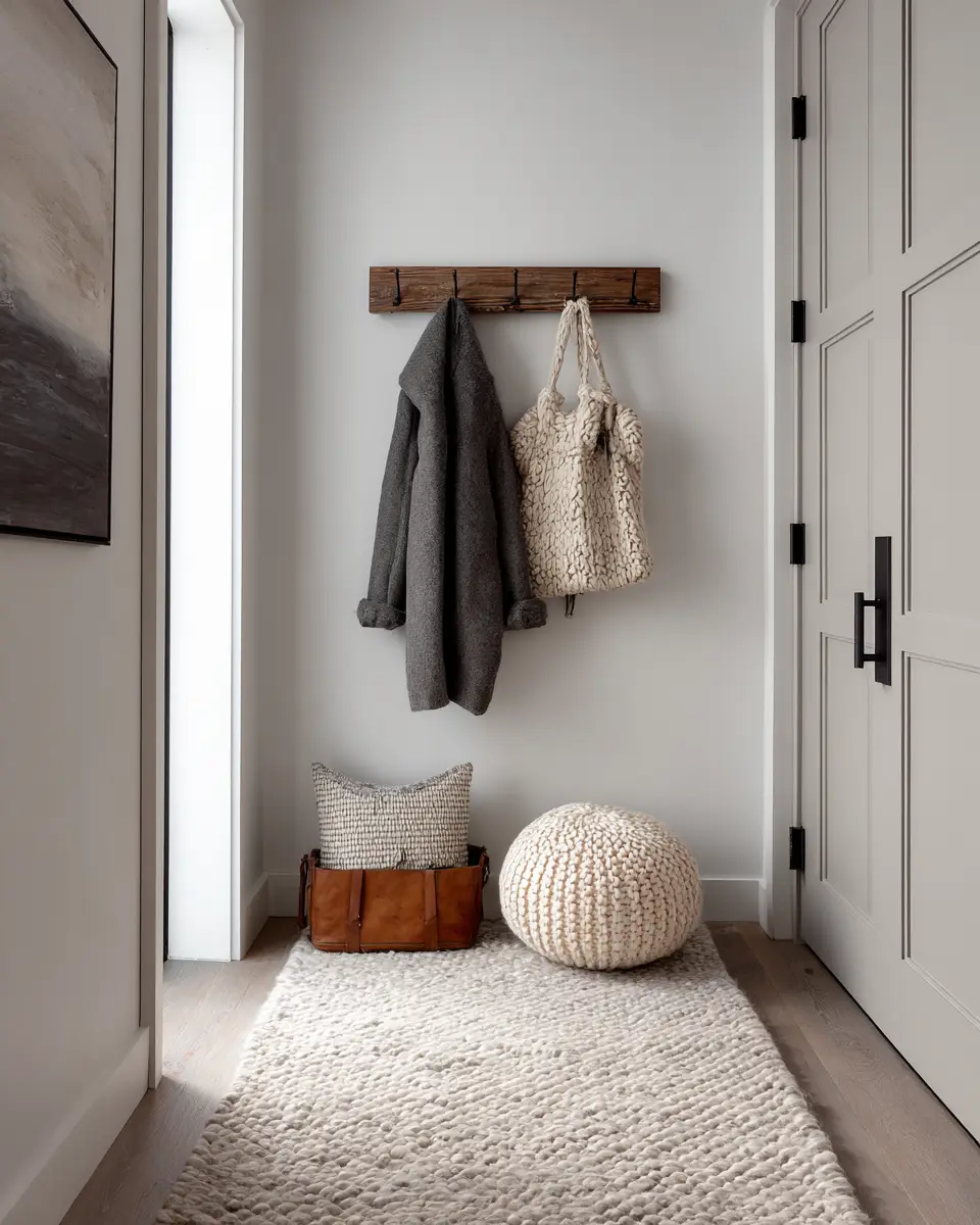 Greige Entryway Decor Ideas - Featured