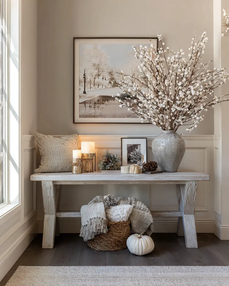 Greige Entryway Decor Ideas