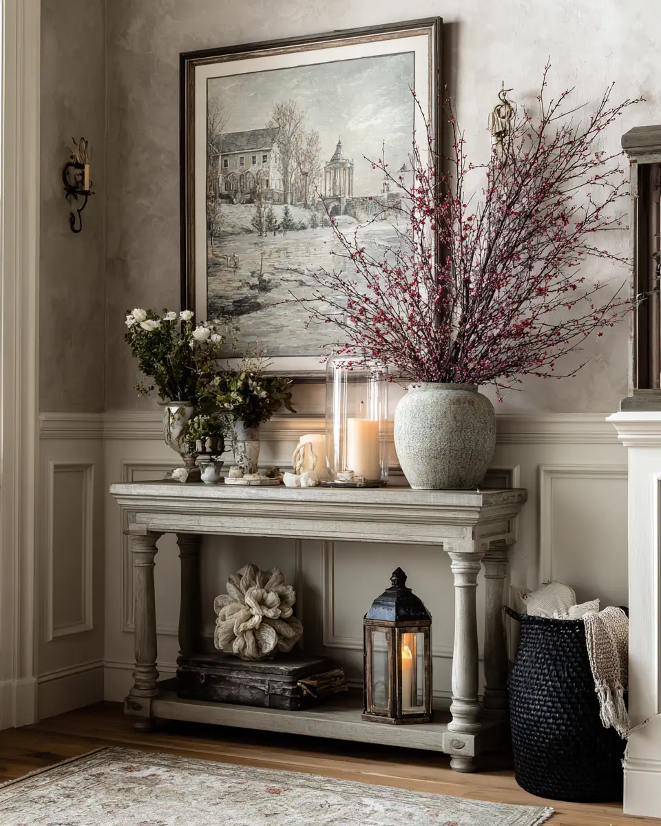 Greige Entryway Decor Ideas