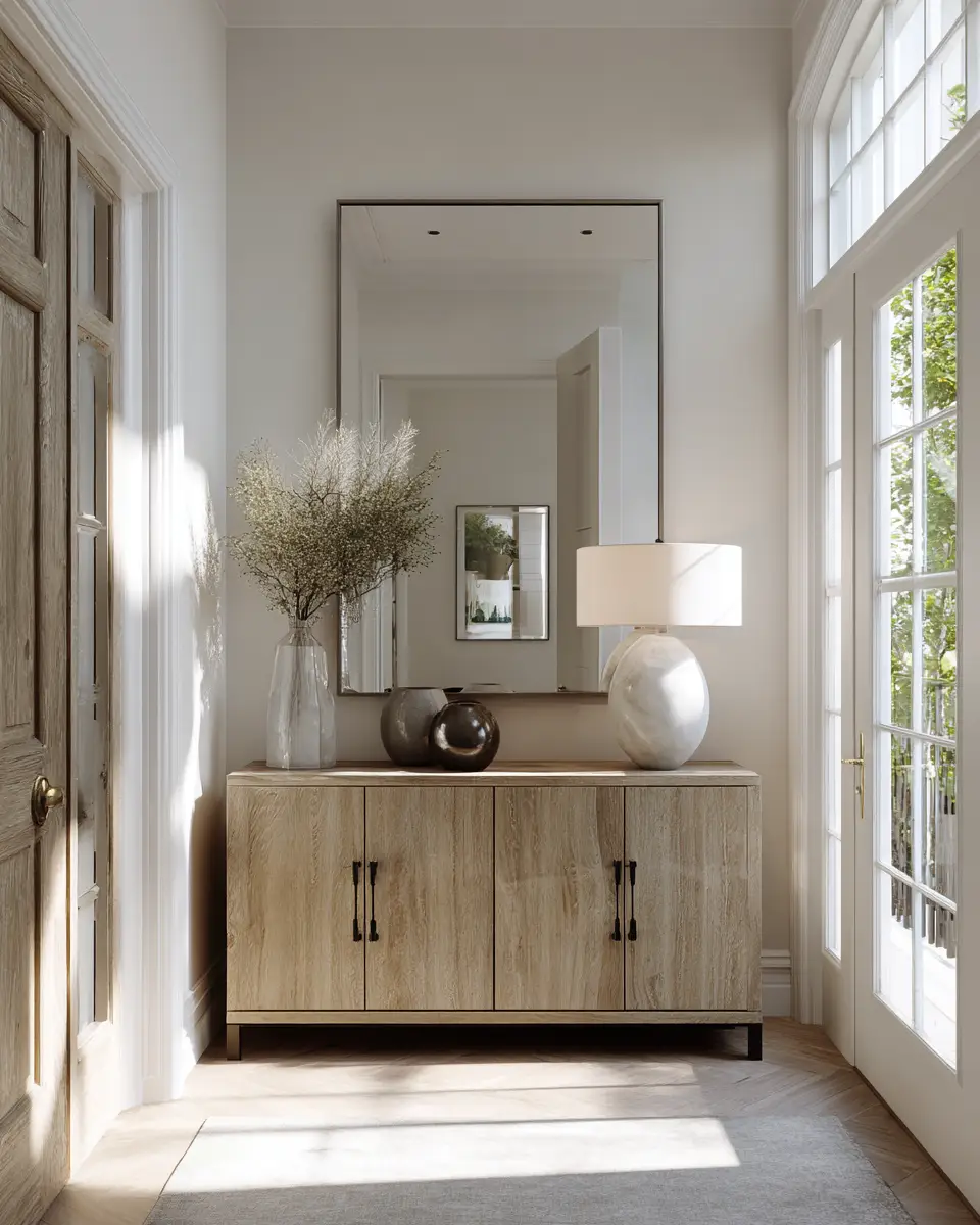 Greige Entryway Decor Ideas