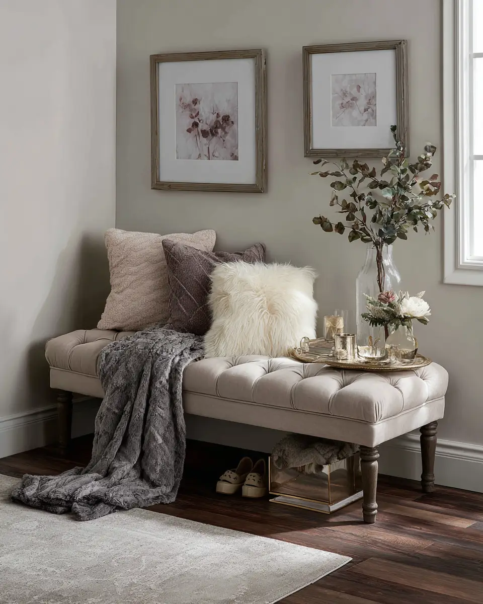 Greige Entryway Decor Ideas