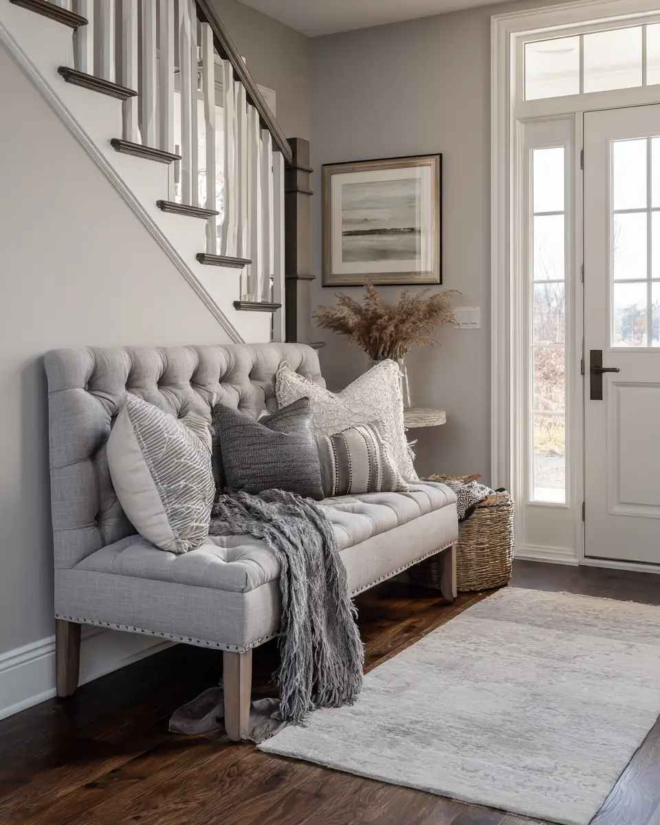 Greige Entryway Decor Ideas