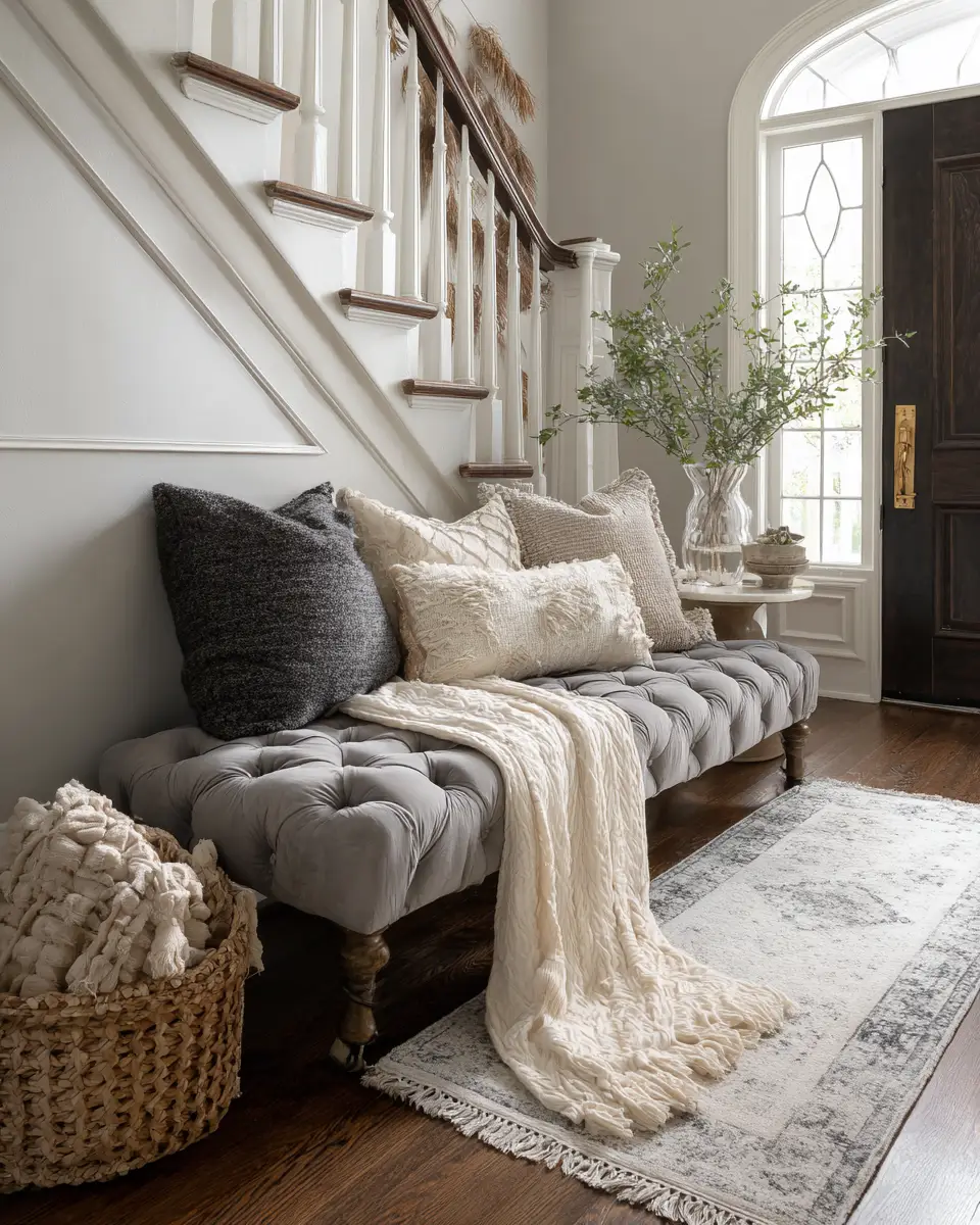 Greige Entryway Decor Ideas