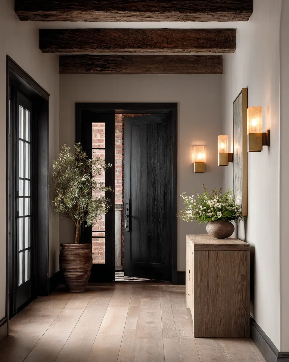 Greige Entryway Decor Ideas