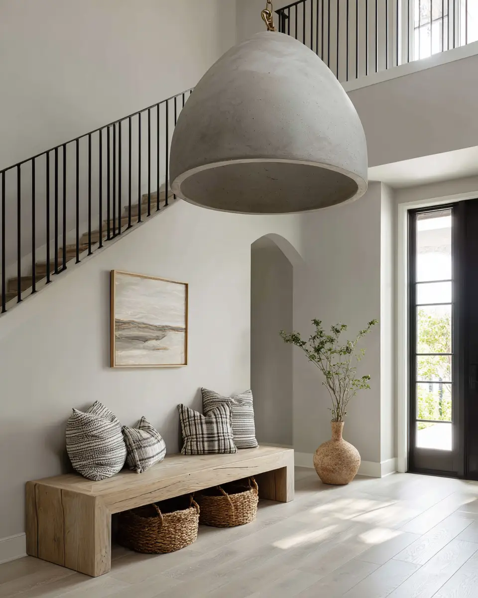 Greige Entryway Decor Ideas