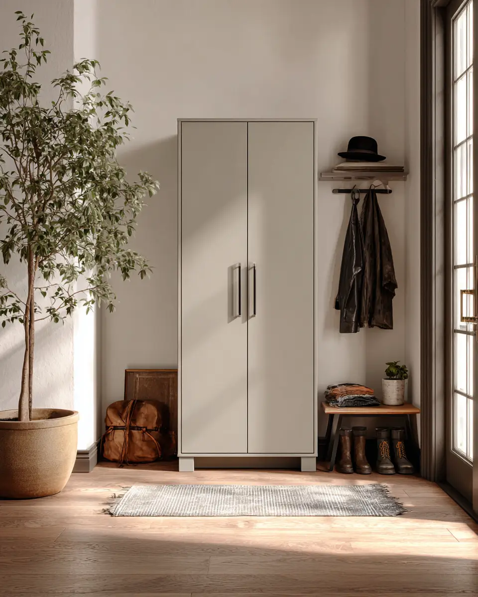 Greige Entryway Decor Ideas