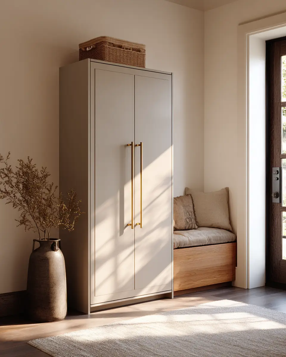 Greige Entryway Decor Ideas