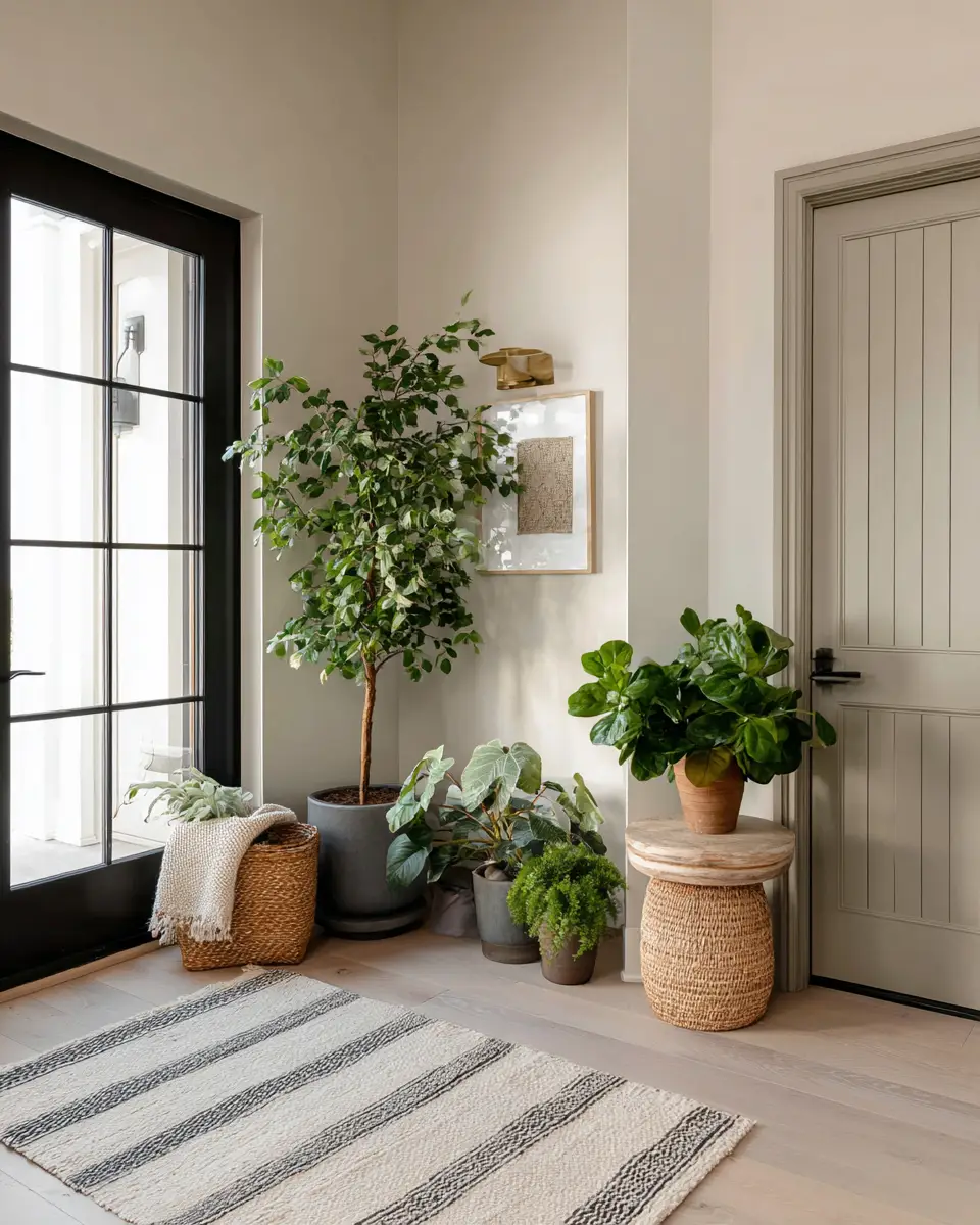 Greige Entryway Decor Ideas