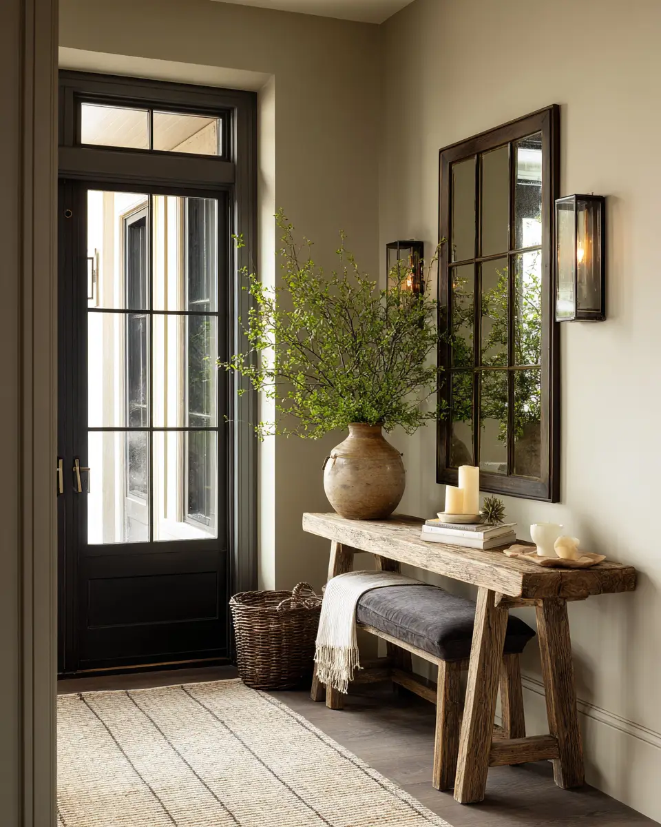 Greige Entryway Decor Ideas