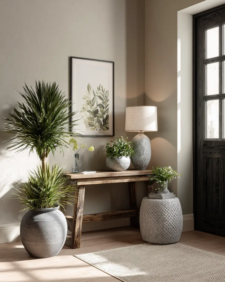 Greige Entryway Decor Ideas