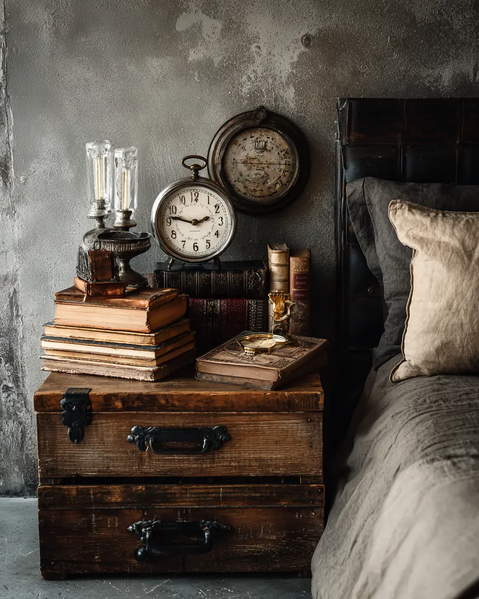 Greige Industrial Bedroom Decor Ideas