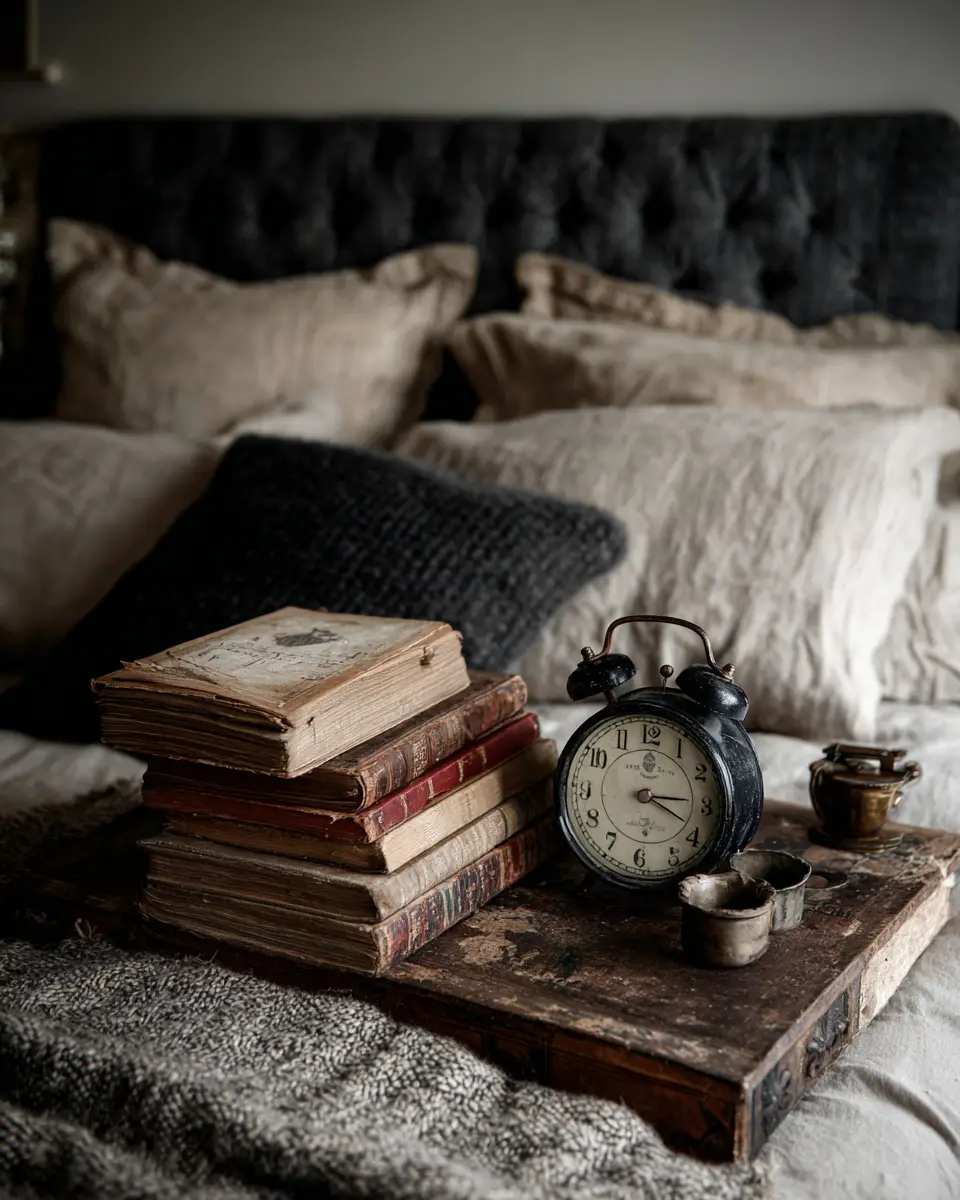 Greige Industrial Bedroom Decor Ideas