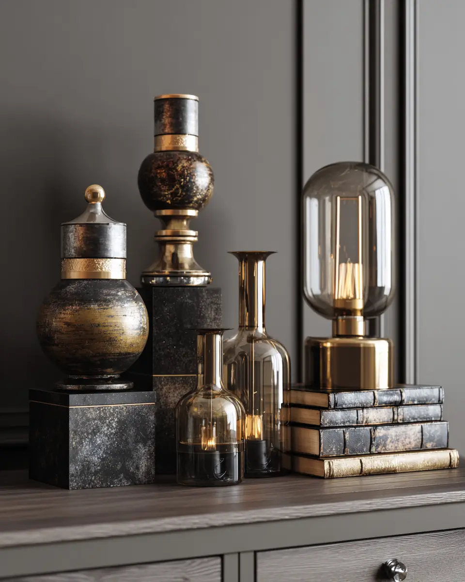 Greige Industrial Bedroom Decor Ideas