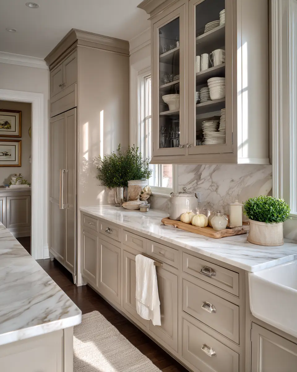 Greige Kitchen Decor Ideas