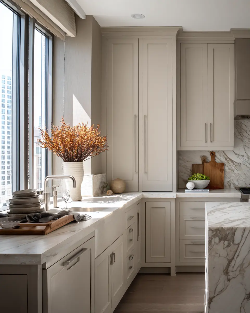 Greige Kitchen Decor Ideas