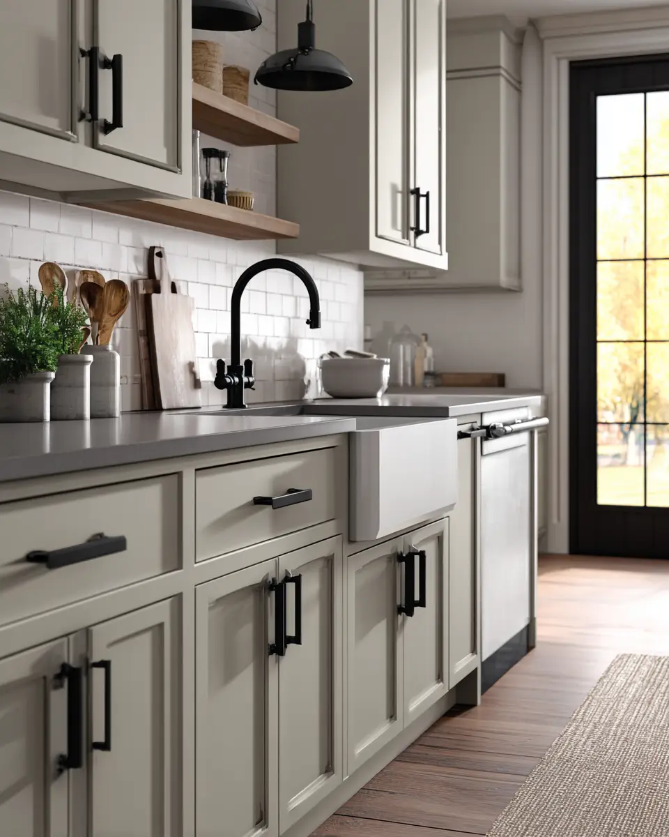 Greige Kitchen Decor Ideas