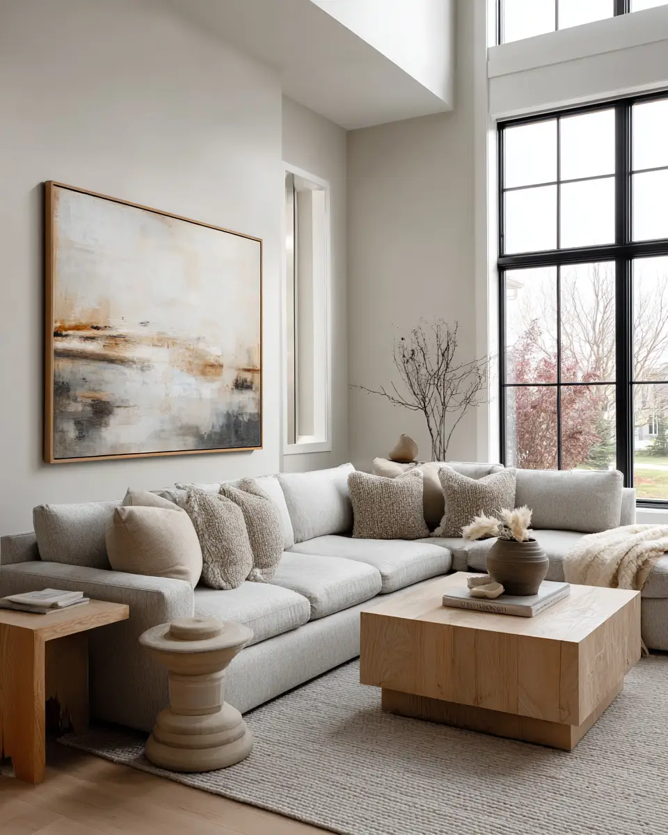 Greige Living Room Decor Ideas