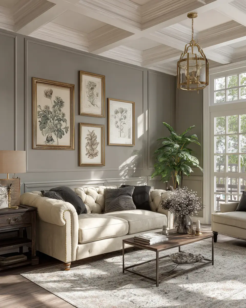 Greige Living Room Decor Ideas