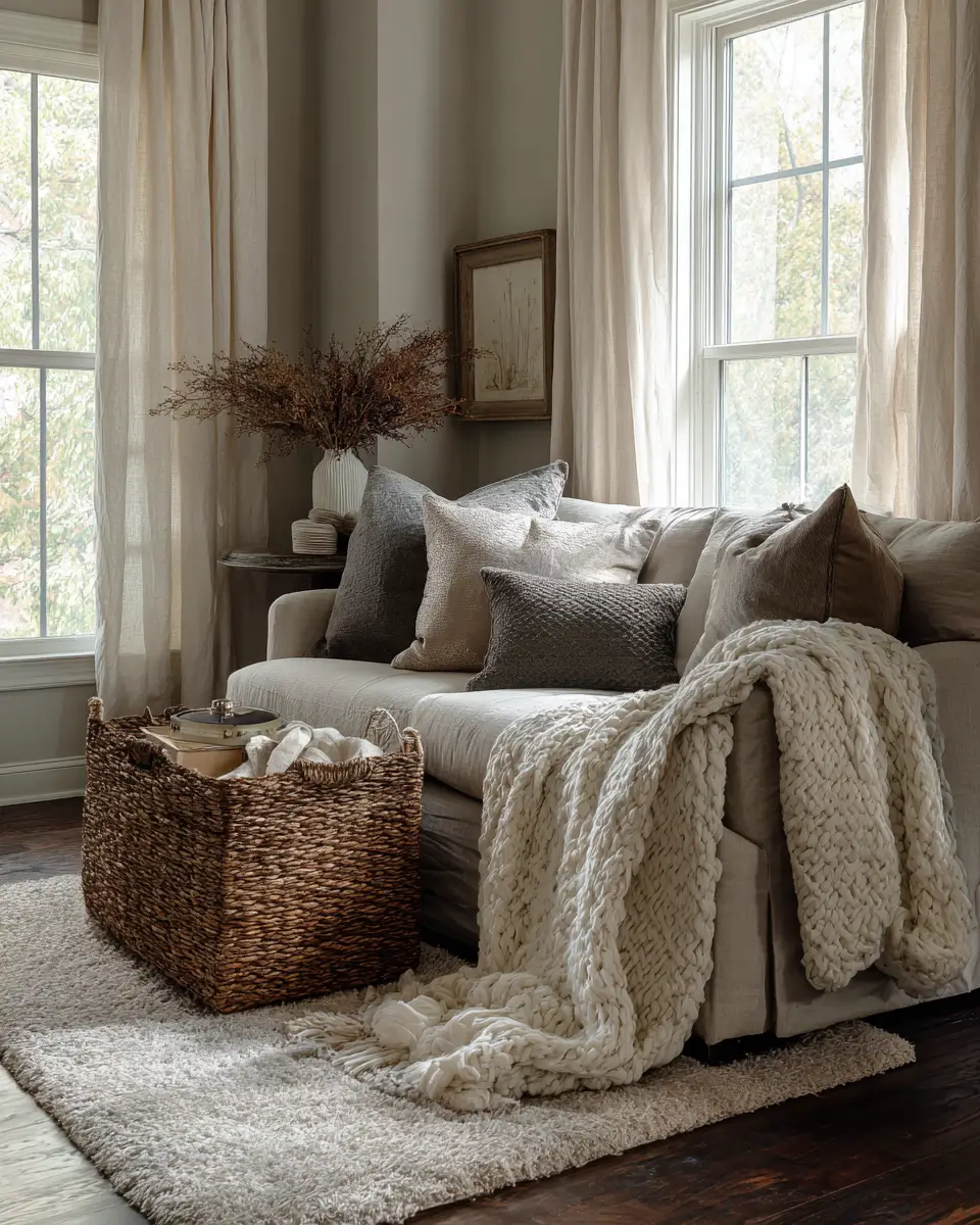 Greige Living Room Decor Ideas