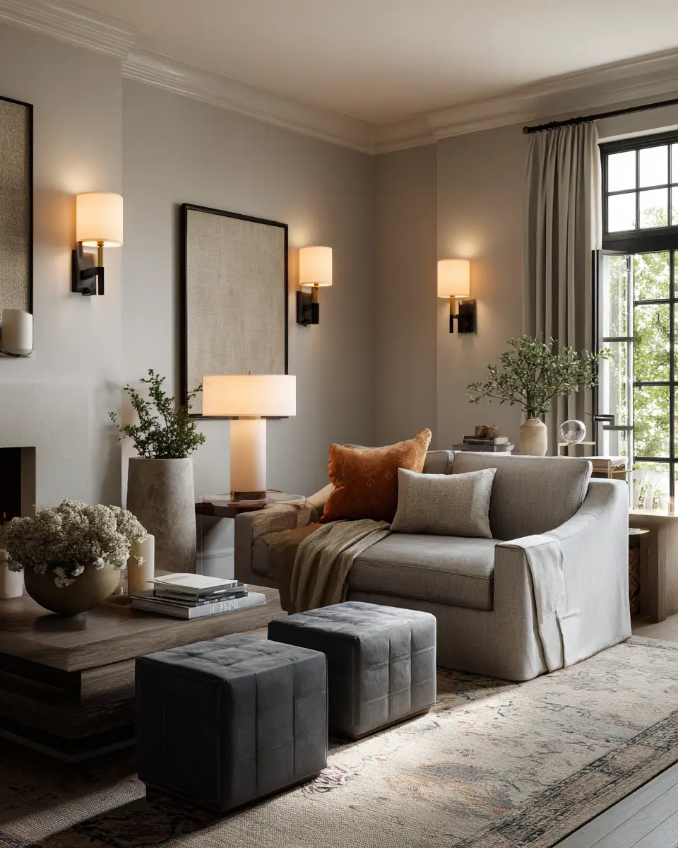 Greige Living Room Decor Ideas