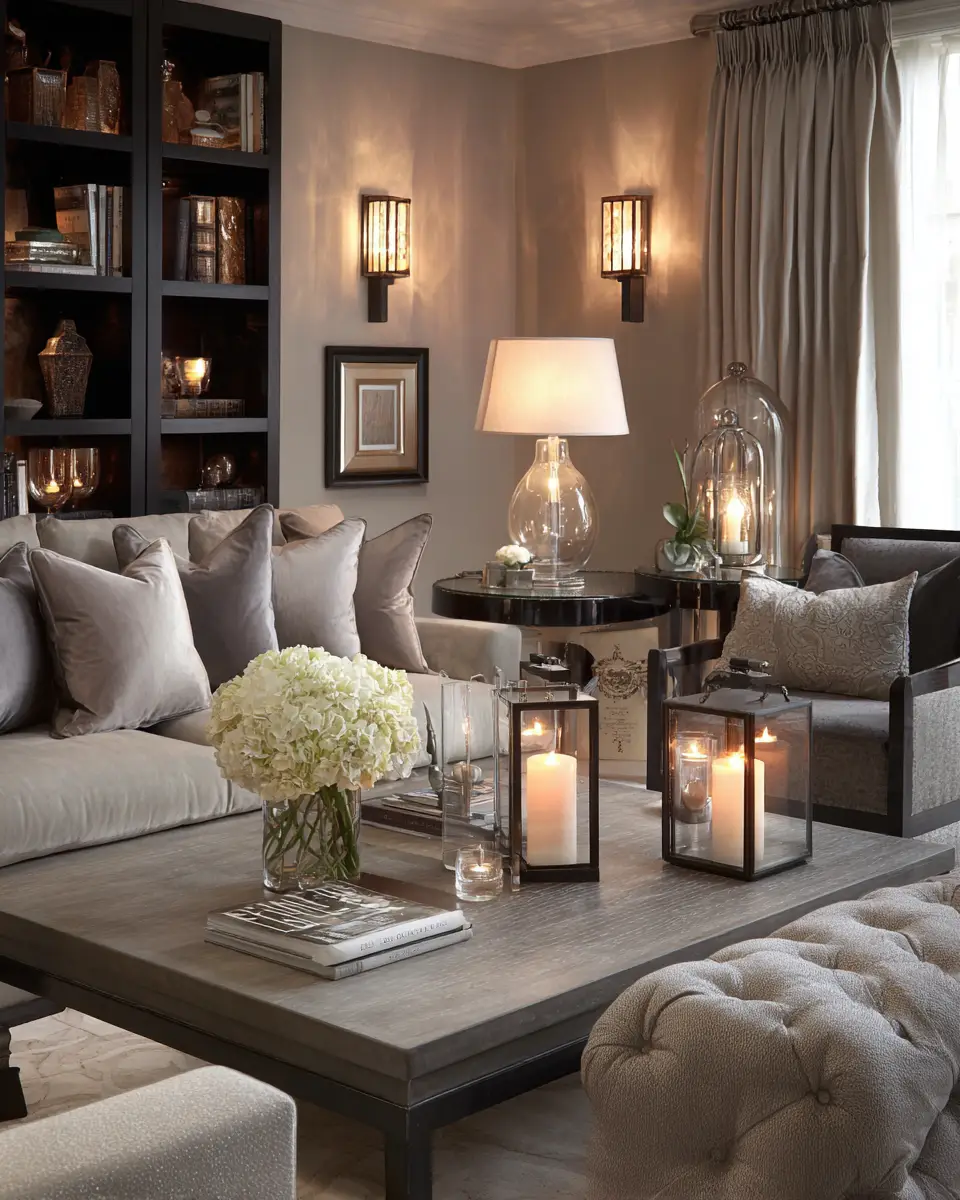 Greige Living Room Decor Ideas