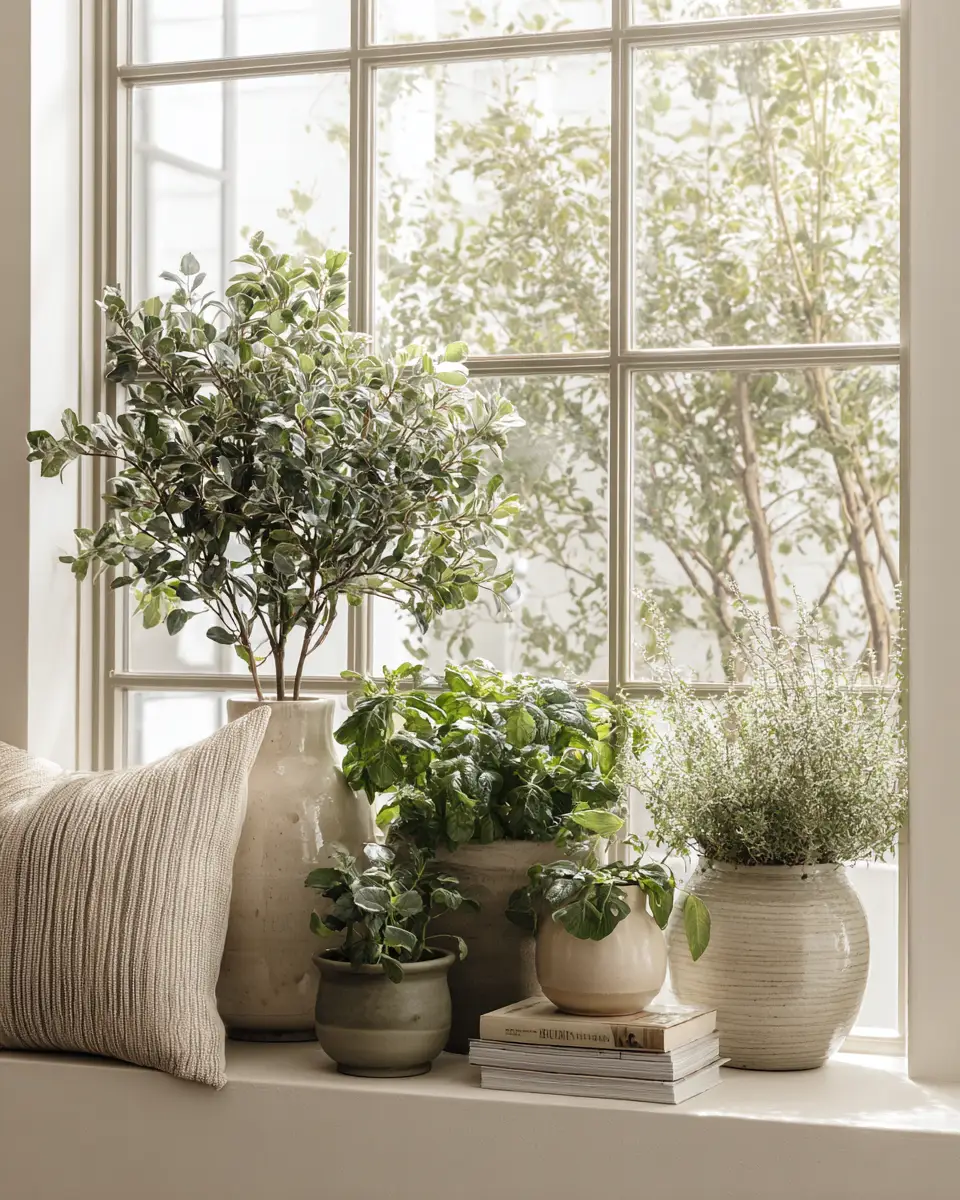 Greige Transitional Home Office Decor Ideas