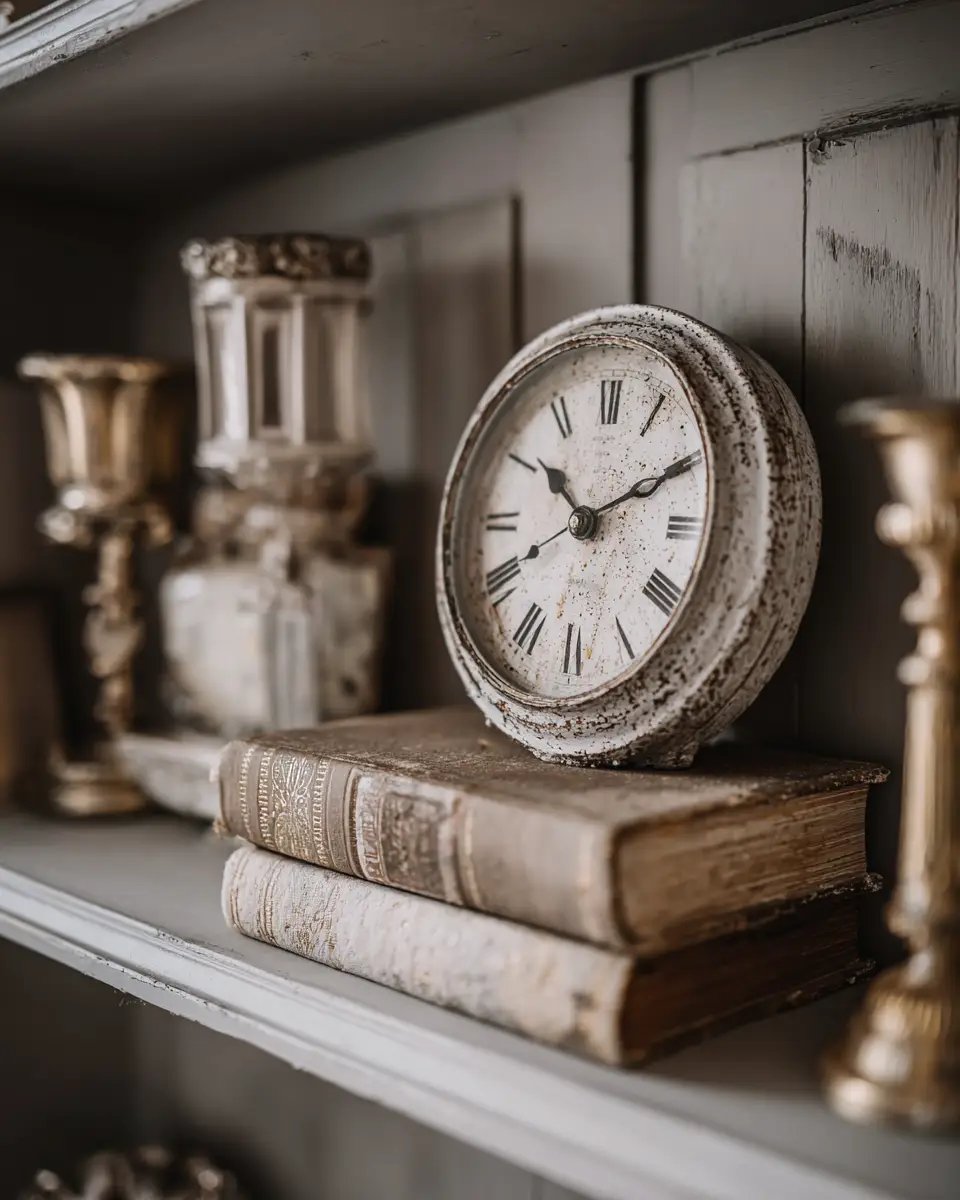 Greige Vintage Bedroom Decor Ideas