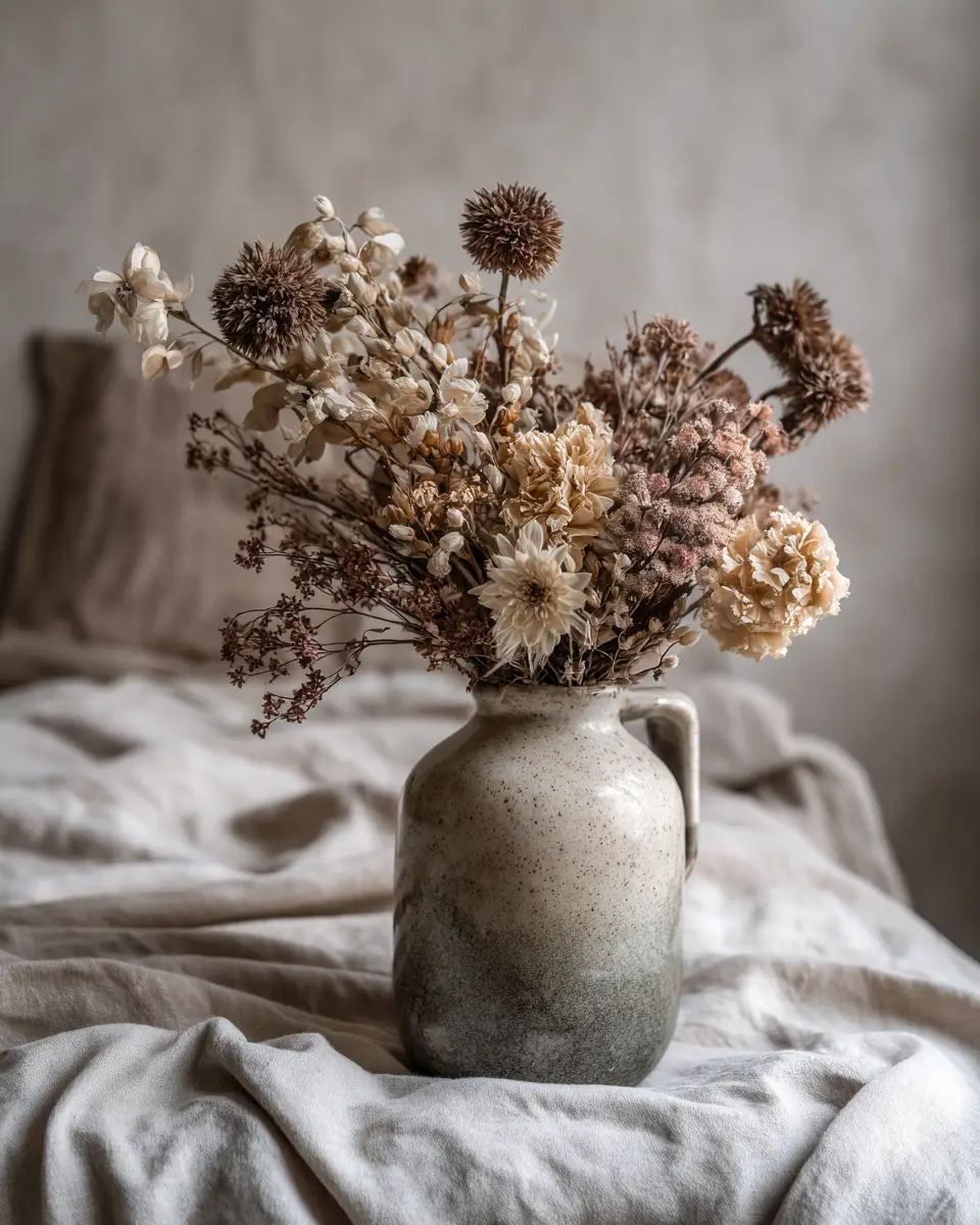 Greige Vintage Bedroom Decor Ideas