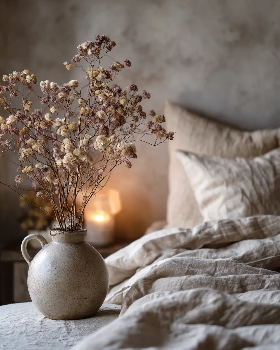 Greige Vintage Bedroom Decor Ideas