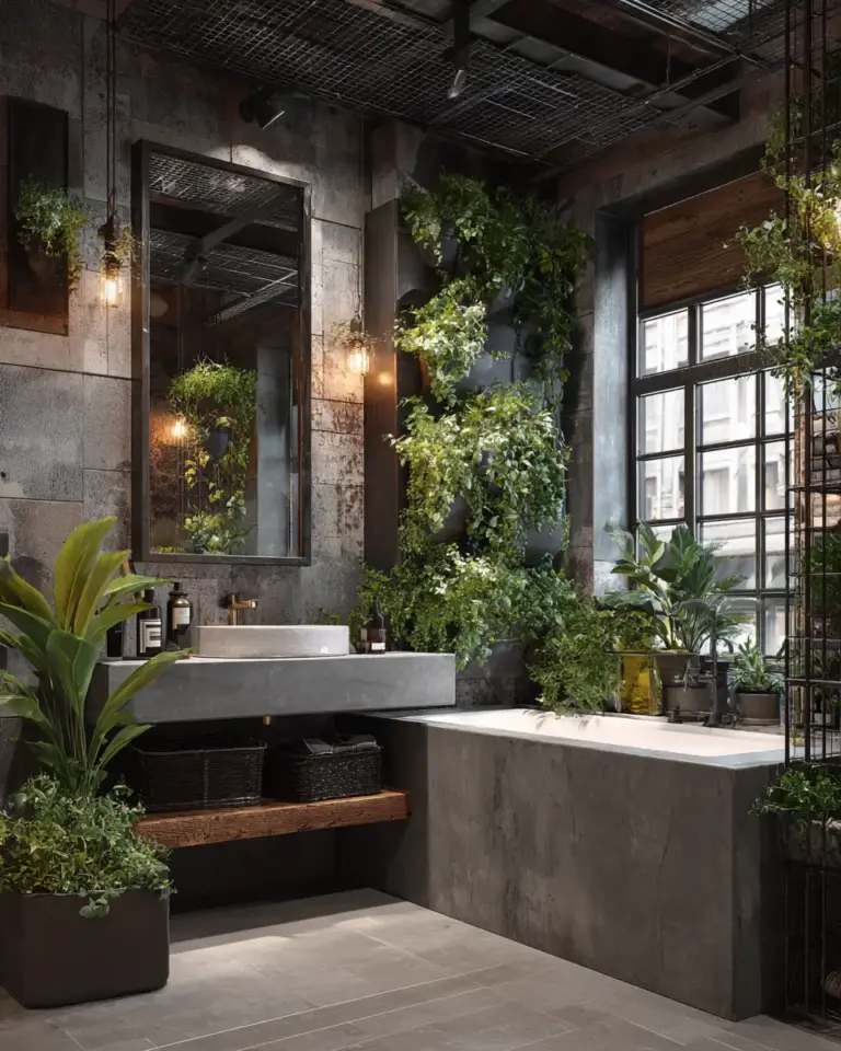 Industrial Bathroom Decor Ideas - Featured