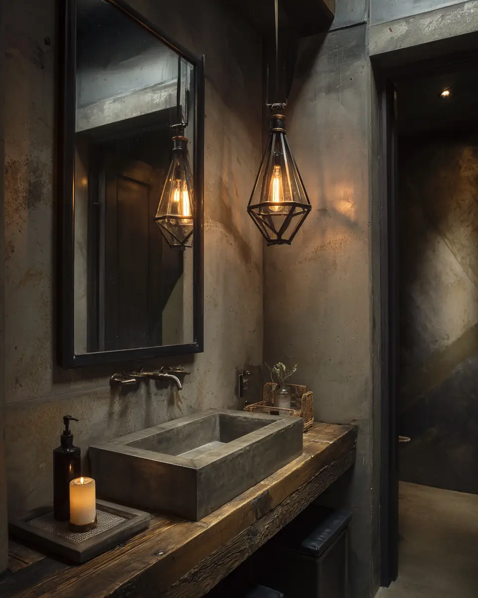 Industrial Bathroom Decor Ideas