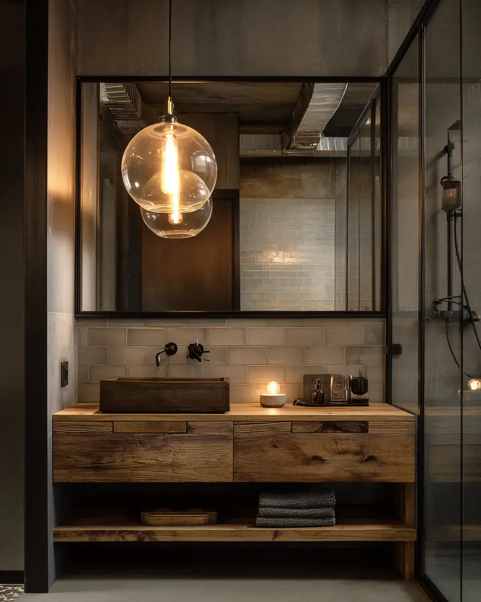Industrial Bathroom Decor Ideas