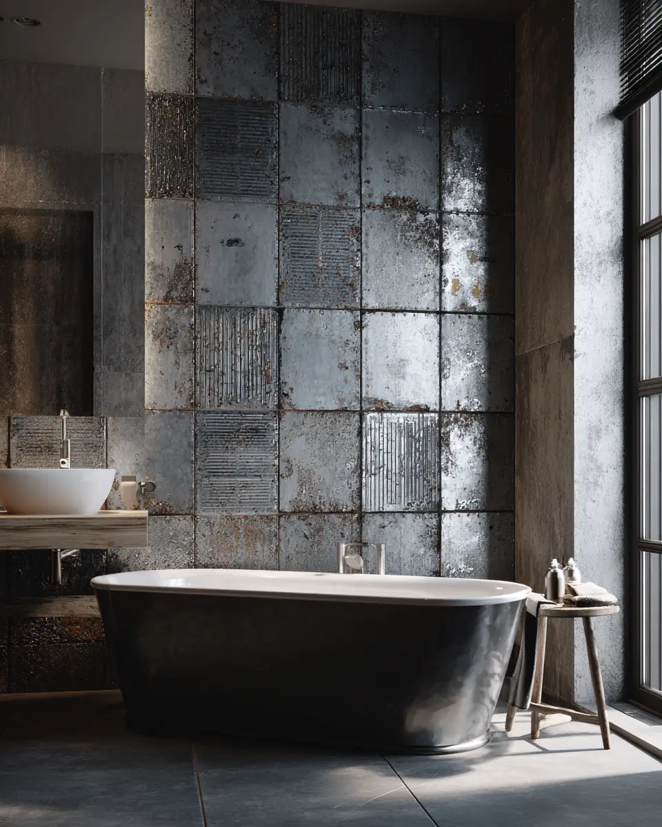 Industrial Bathroom Decor Ideas