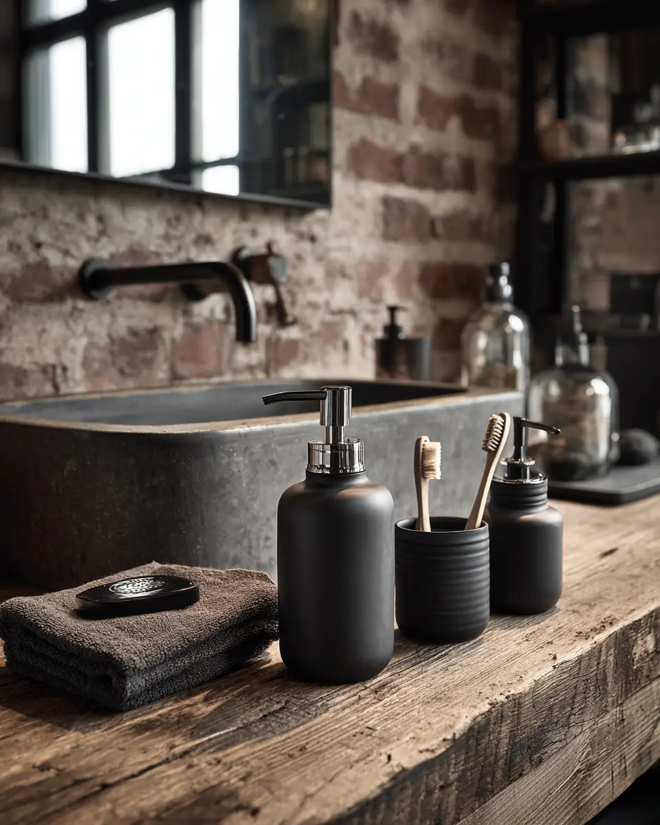 Industrial Bathroom Decor Ideas