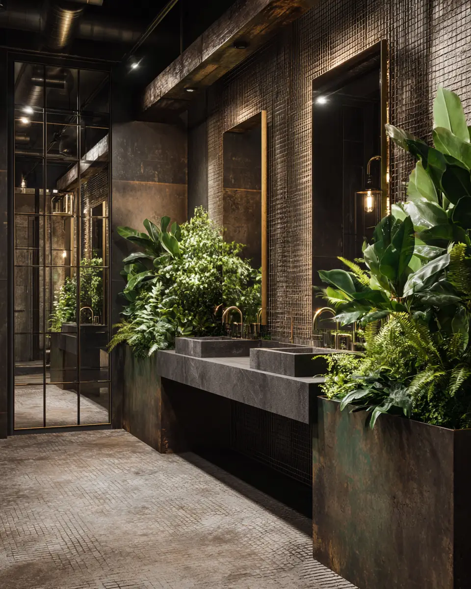 Industrial Bathroom Decor Ideas