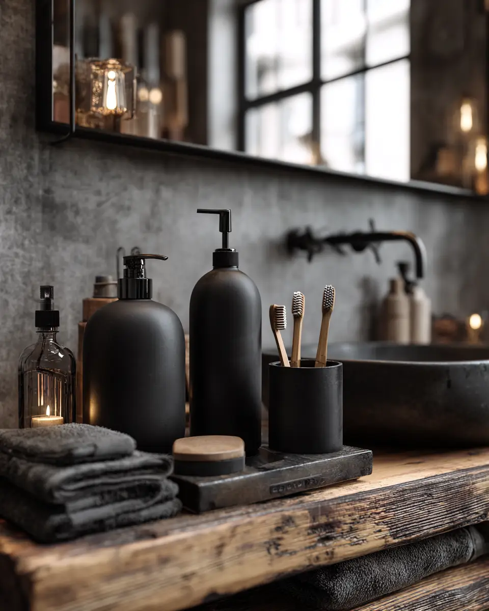 Industrial Bathroom Decor Ideas