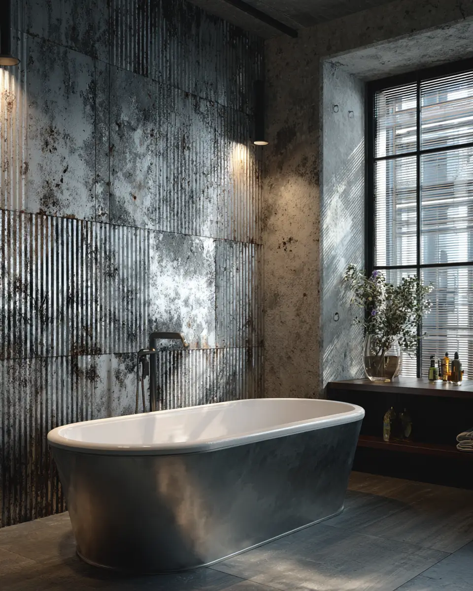 Industrial Bathroom Decor Ideas