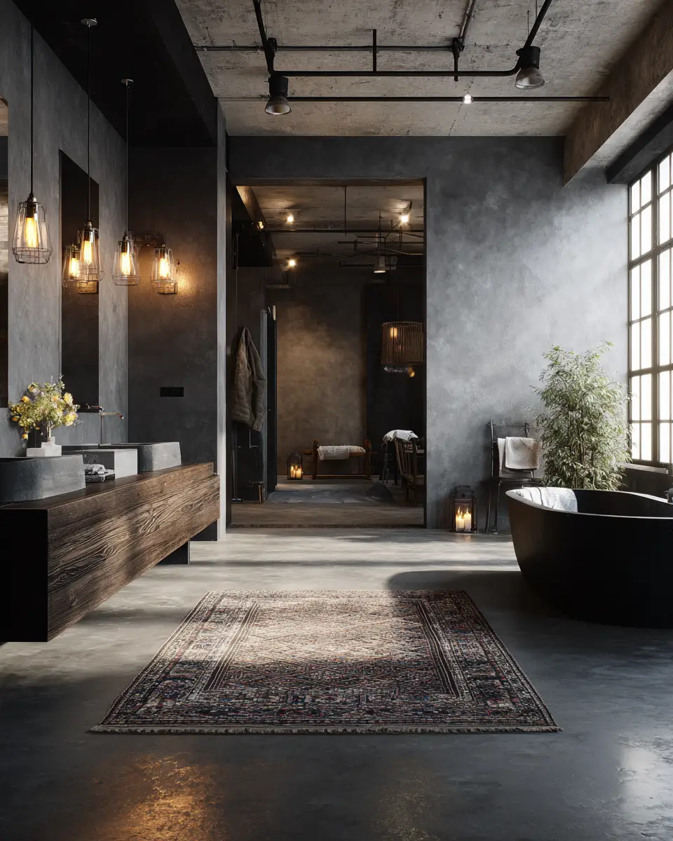 Industrial Bathroom Decor Ideas