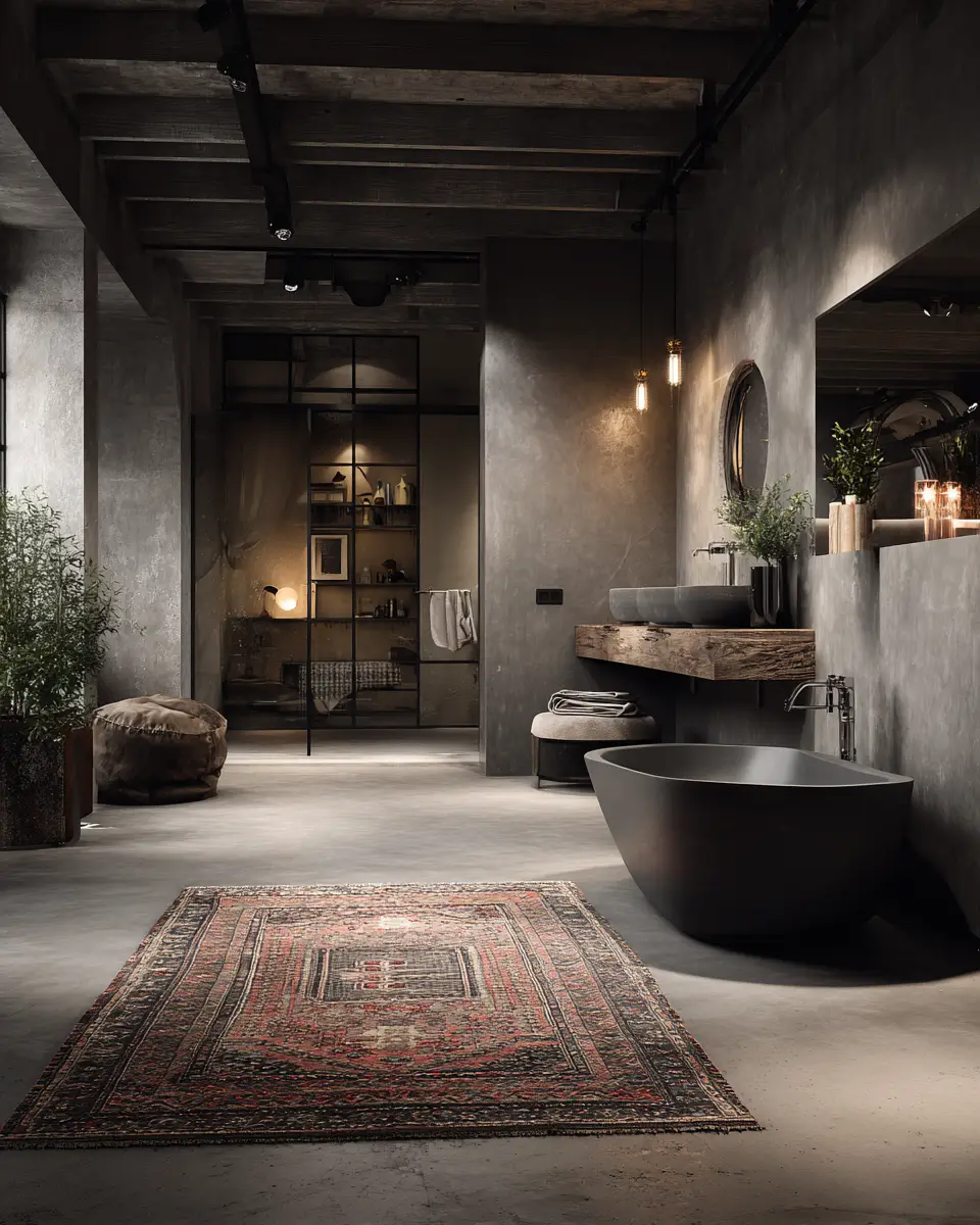 Industrial Bathroom Decor Ideas