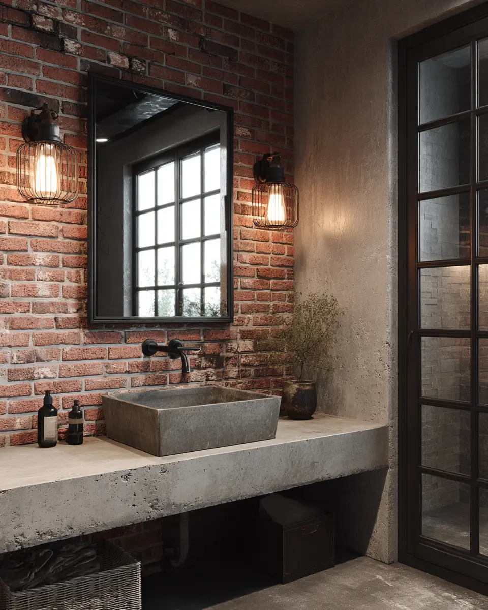 Industrial Bathroom Decor Ideas