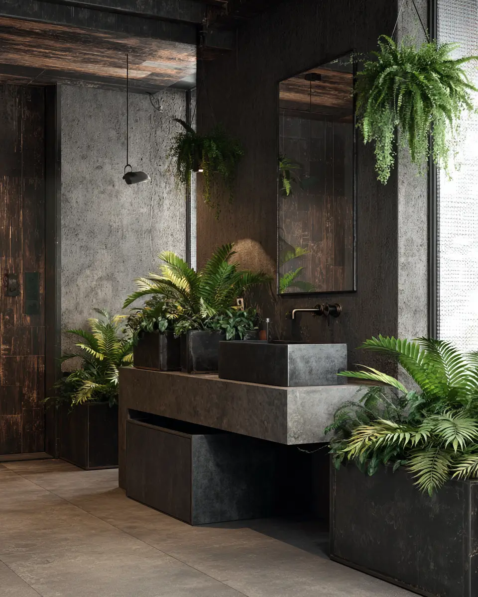Industrial Bathroom Decor Ideas