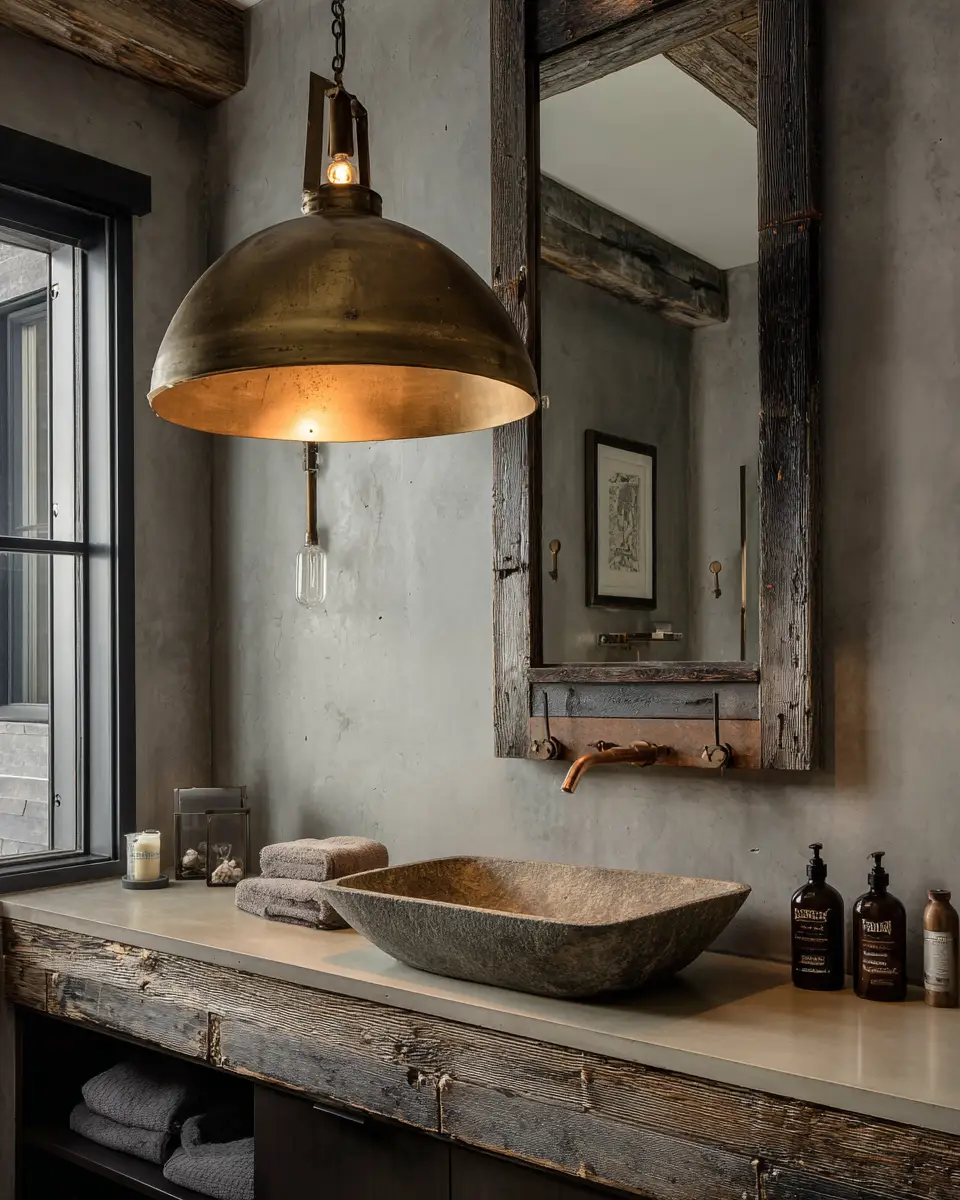 Industrial Bathroom Decor Ideas