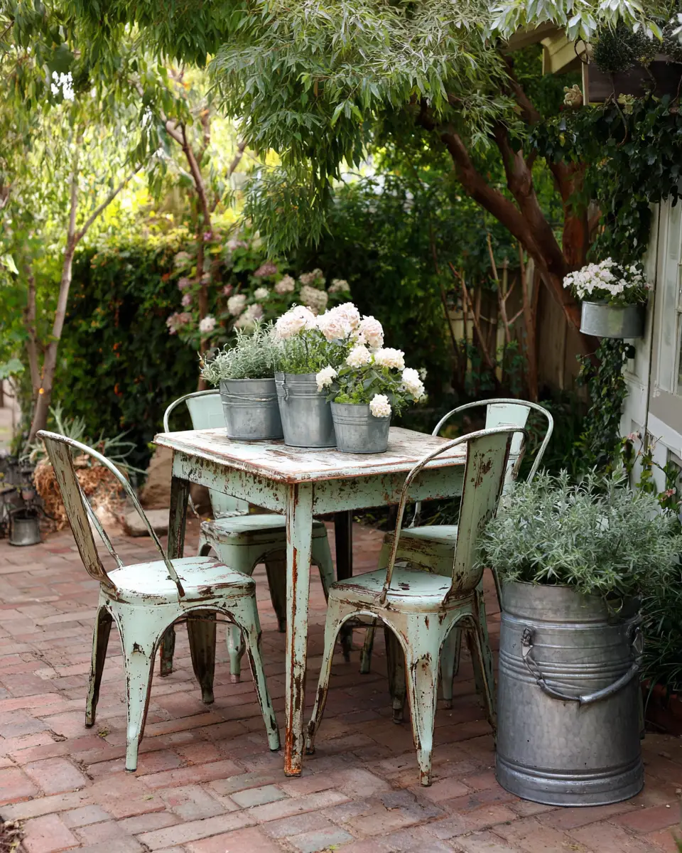 Industrial Garden Decor Ideas