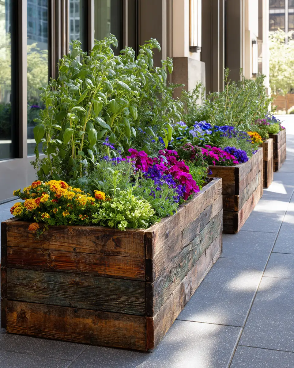 Industrial Garden Decor Ideas