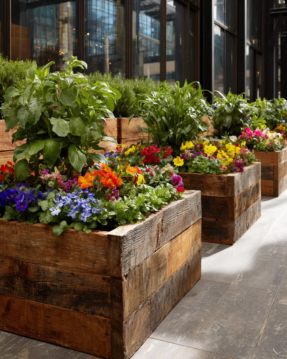 Industrial Garden Decor Ideas