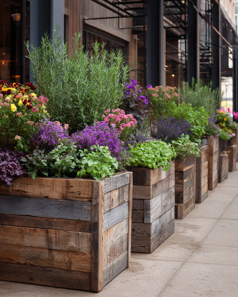 Industrial Garden Decor Ideas